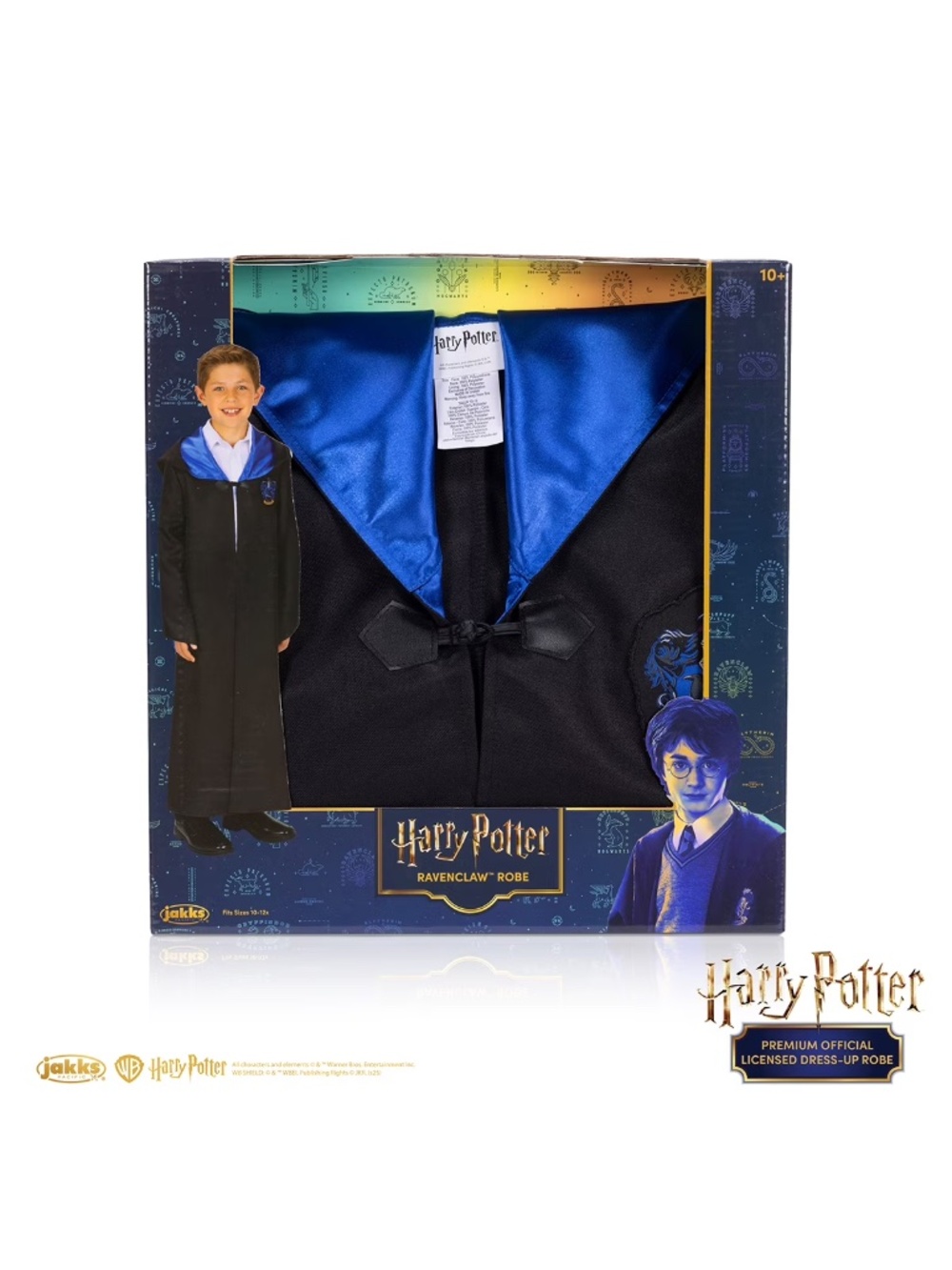 Harry Potter Ravenclaw Hogwarts Official Cosplay Robe for Child Ages 10+ Years - Picture 2 of 7